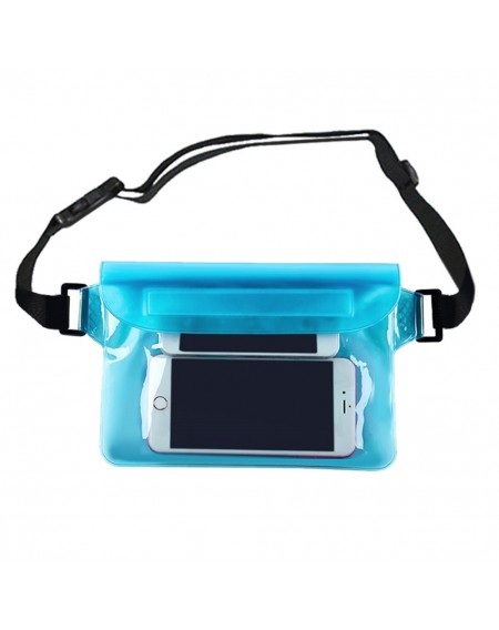 PVC Waterproof Waist Pack Bag Three Seals High-capacity Drift Diving Swimming Bag