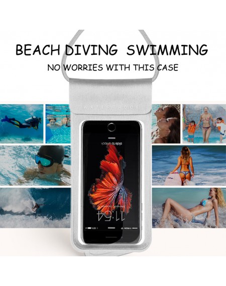 Waterproof Mobile Phone Cover Outdoor Swimming Drifting Diving Halter Waterproof Bag