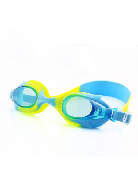 Anti-fog Clear Lens Cartoon Fish Glasses Kids Silica Gel Swimming Goggles