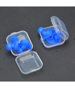 Reuseable Silicone Spiral Sleeping Earplug Water Sport Professional Swimming Diving Ear Plugs Waterproof Dustproof