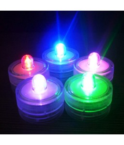 Waterproof Electronic Candle Lamp Floating LED Disco Light Glow Show Swimming Pool Light Bar Party Wedding Decorate