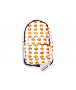 Emoji Backpack - White