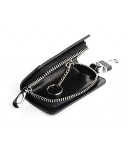 Zipper Series Synthetic Leather Car Key Chains