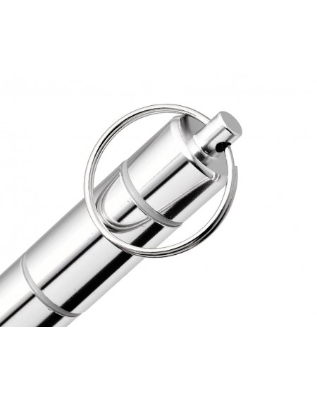 Portable Metal Toothpick Holder - Silver