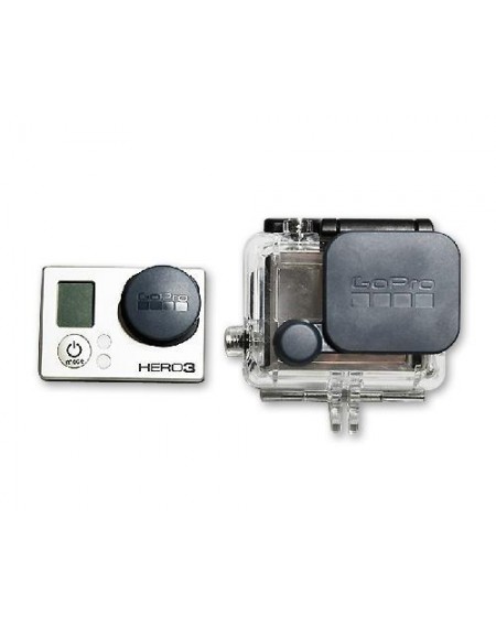 GoPro Lens Protective Caps for Hero 3 Black Edition Camera - Black
