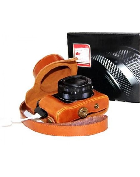 Retro Canon PowerShot G1 X Mark II Camera Leather Case