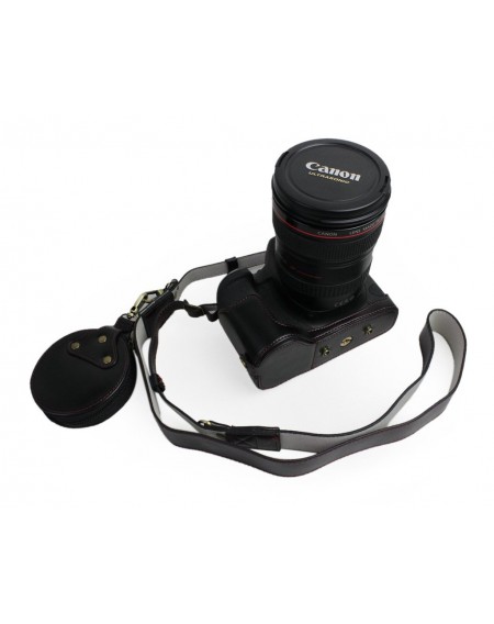 Premium Series Canon EOS 6D Mark II Camera Leather Case