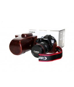 Retro Canon EOS 6D Camera Leather Case