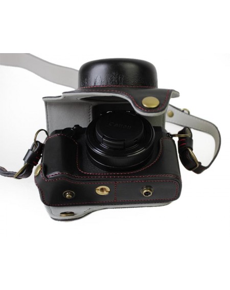 Premium Series Canon PowerShot G1 X Mark III Camera Leather Case