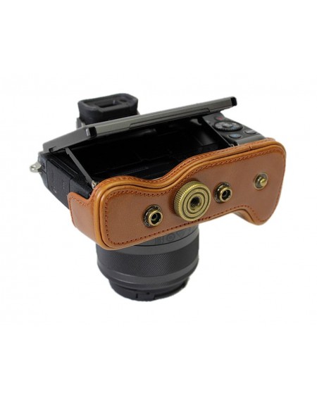 Retro Sony Alpha a6500 Camera Leather Case