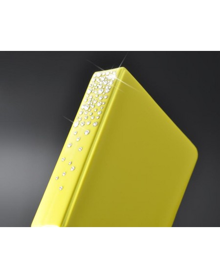 Swarovski Crystal Photo Album for Fujifilm Instax Mini Films - Yellow