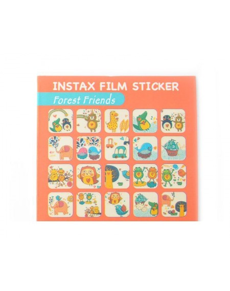 80 Sheets Fujifilm Instax Mini Films Decor Sticker Borders - Cartoon